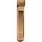 Ekena Millwork Imperial Arts and Crafts Smooth Bracket w/ Offset Brace, Western Red Cedar, 5 1/2"W x 22"D x 30"H BKT0604X22X30IMP03SWR - alternate 2